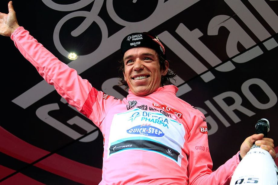 Rigoberto Urán, subcampeón del Giro de Italia EL ESPECTADOR