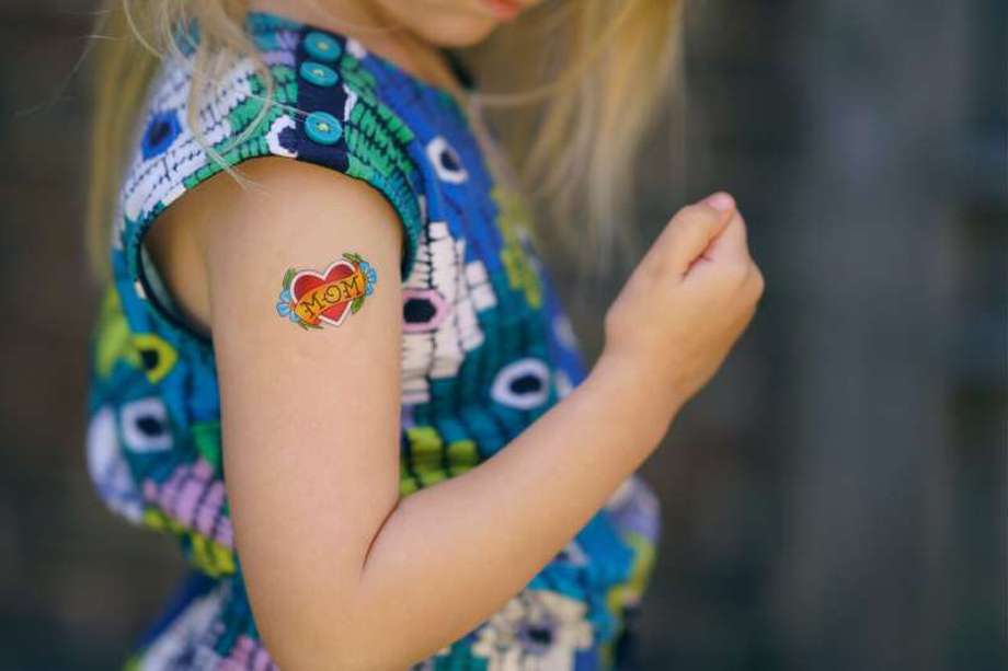 Los tatuajes de mentiras usados en los niños pueden afectar la