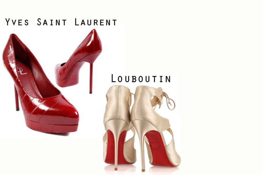 Louboutin demanda a Yves Saint Laurent por copiar sus zapatos de suela roja