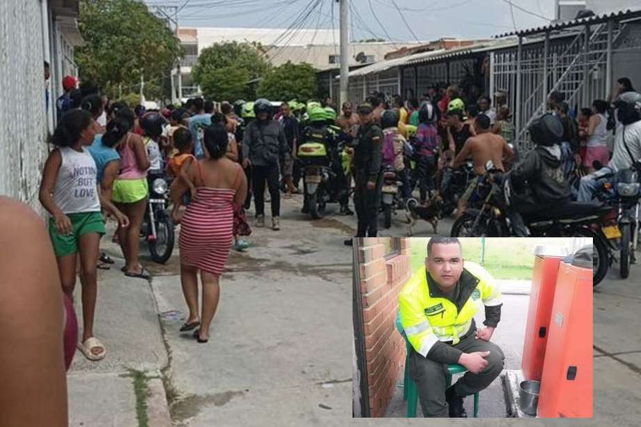 La Policía Metropolitana de Barranquilla activó un plan candado para tratar de dar con los asesinos del uniformado.