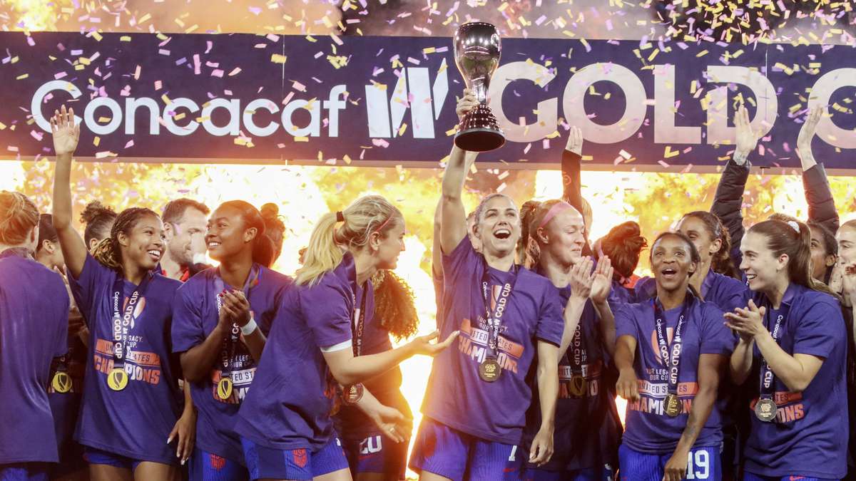 The United States defeats Brazil and wins the first women's soccer Gold Cup |  today's news