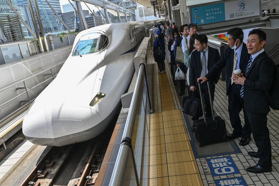Imagen de referencia. Tren de alta velocidad en Japón.