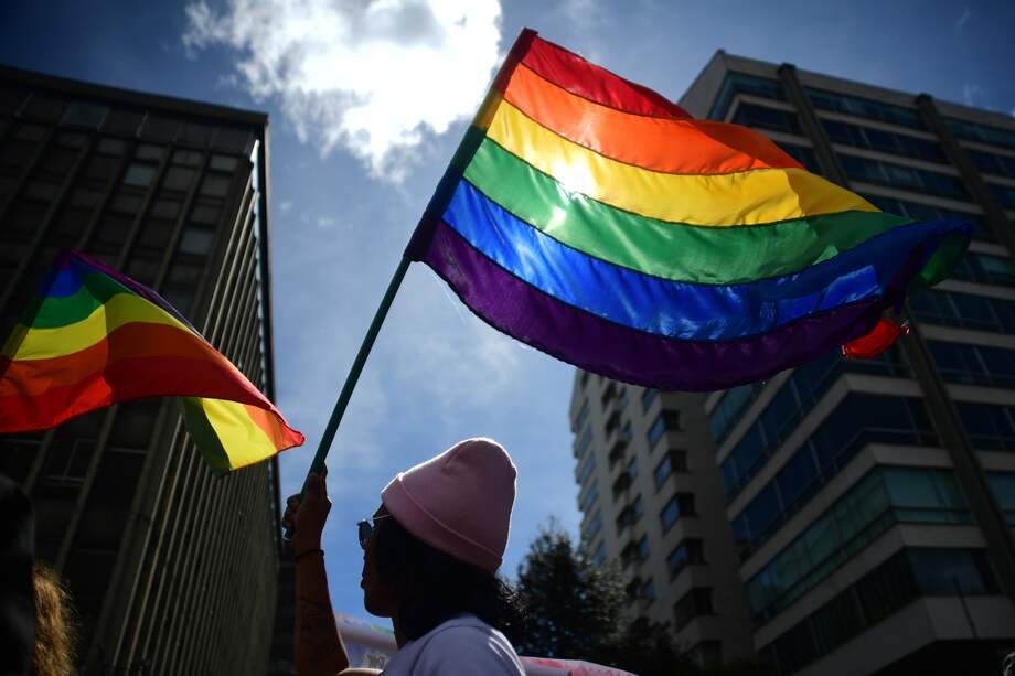 Marcha del Orgullo LGBTIQ+ en la ciudad de Bogotá