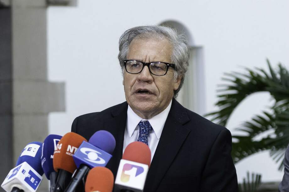 El secretario de la OEA, Luis Almagro, estará en Colombia del 12 al 14 de septiembre.  / AFP