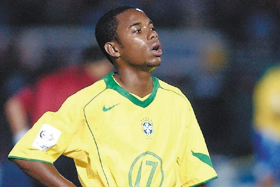 Robinho, recordado jugador de Brasil en los 2000. 