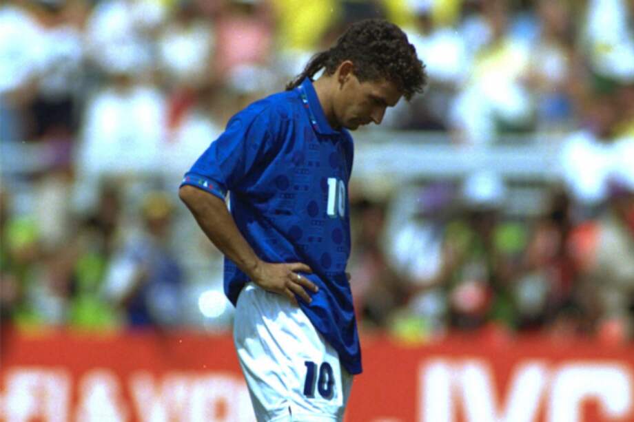 Roberto Baggio, leyenda de la selección de Italia y Balón de Oro de 1993