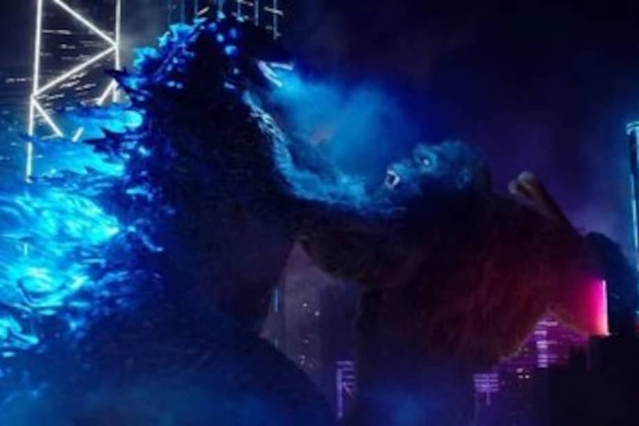 "Godzilla vs Kong", según los periodistas que la han visto, se destaca por los enfrentamientos entre los monstruos y por los efectos especiales.