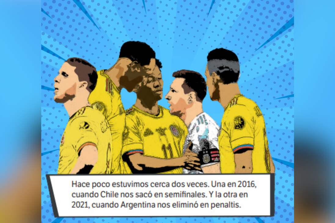 Segunda entrega del cómic de la Copa América. ¿Cuántas veces se ha ilusionado Colombia con el título?