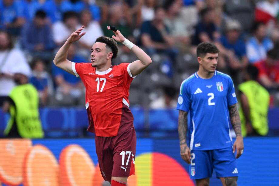 Rubén Vargas, con un gol y una asistencia, fue clave en la victoria 2-0 de Suiza sobre Italia en la Eurocopa 2024.