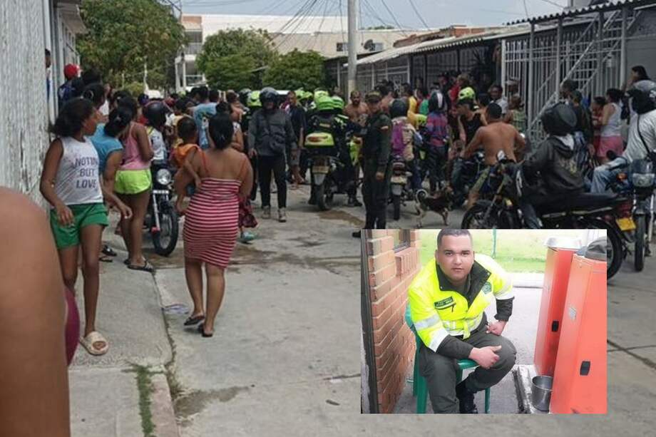 La Policía Metropolitana de Barranquilla activó un plan candado para tratar de dar con los asesinos del uniformado.