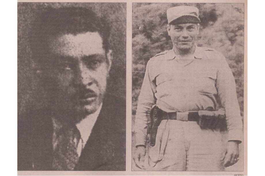 Imagen utilizada en el artículo original de 1999, con el pie de foto: "Estos son los dos Manuel Marulanda Vélez. El líder sindical, el verdadero (izquierda) y el otro, el líder guerrillero, Pedro Antonio Marín".