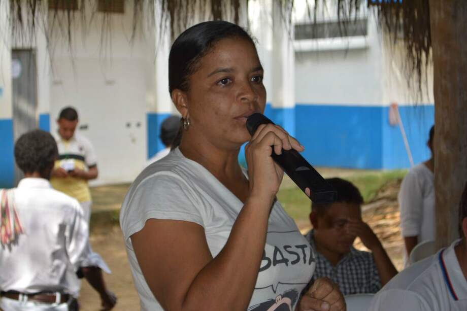 Milena Quiroz es miembro del Congreso de los Pueblos / Archivo particular