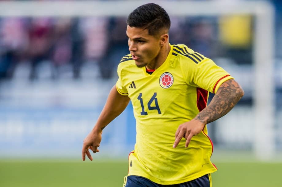 Juan Camilo el 'Cucho' Hernández fue convocado por Néstor Lorenzo en los últimos partidos amistosos de la selección de Colombia.