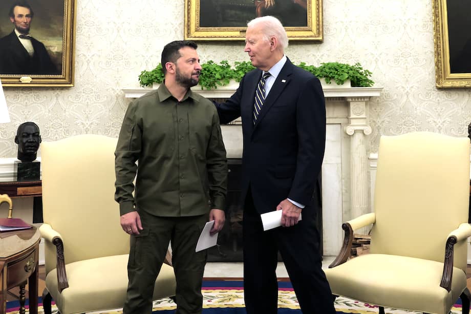 El presidente ucraniano Zelenski está en Washington para reunirse con miembros del Congreso en el Capitolio de los Estados Unidos, el Pentágono y el presidente estadounidense Joe Biden en la Casa Blanca para defender una mayor ayuda militar.
