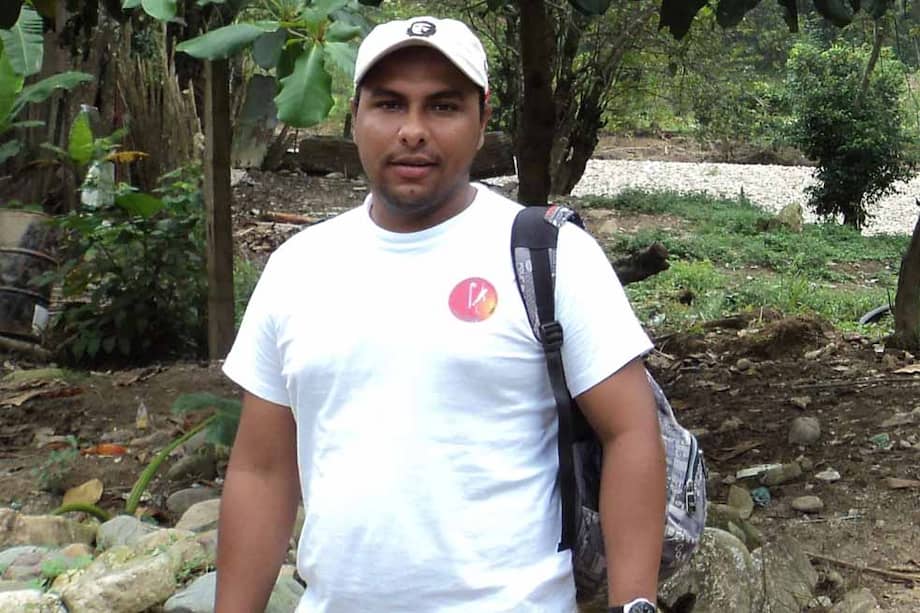 Juan Carlos Quintero Sierra, vicepresidente de la Asociación campesina del Catatumbo. /Cortesía Ascamcat