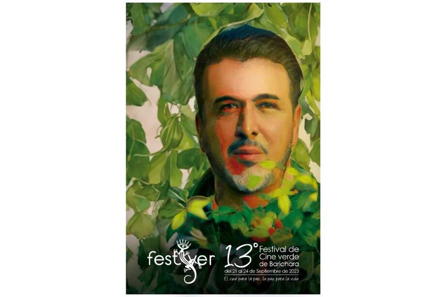 Afiche del Festiver 2023 diseñado por Andrés Cajigas.