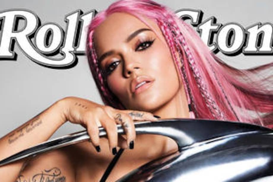 La cantante colombiana, Karol G en la portada de la revista Rolling Stone