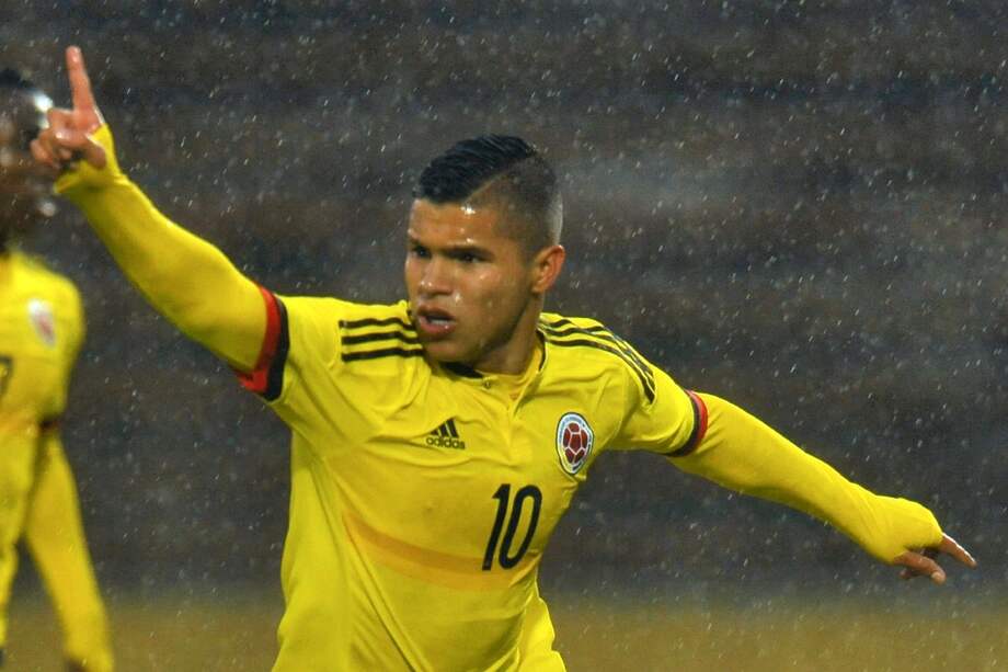 Juan Camilo Hernández ya hizo parte de la selección colombiana Sub-20 y por primera vez fue convocado para el equipo de mayores.   / AFP