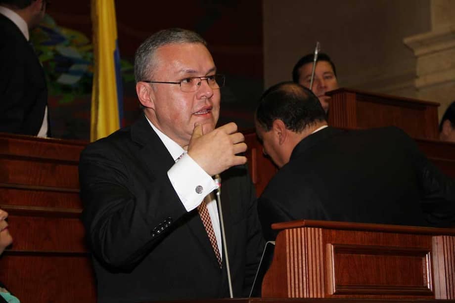 El nuevo magistrado Néstor Iván Osuna.  / Leonardo Vargas - Senado