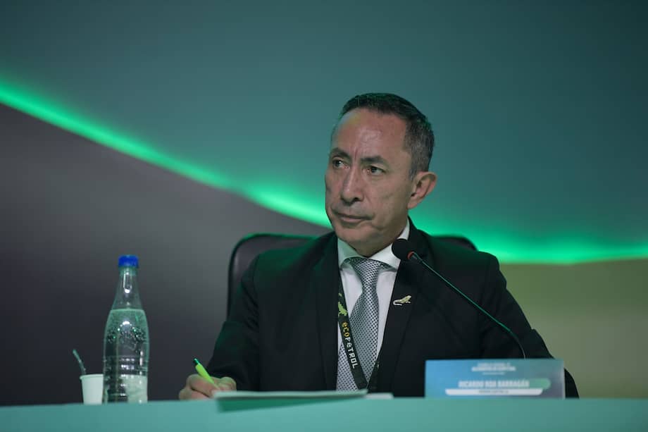 Presidente de Ecopetrol, durante la Asamblea General de Accionistas de Ecopetrol 2024.