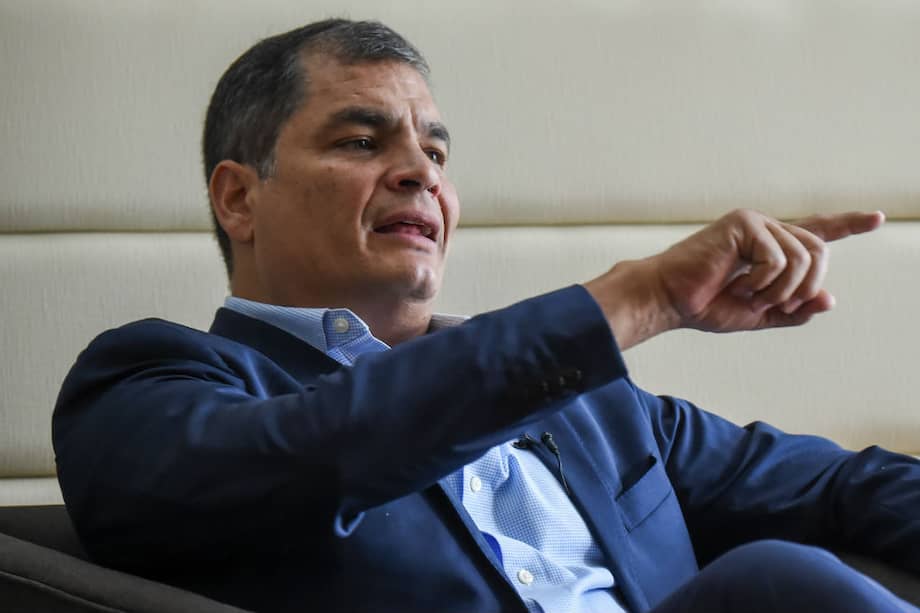El expresidente de Ecuador, Rafael Correa. / EFE