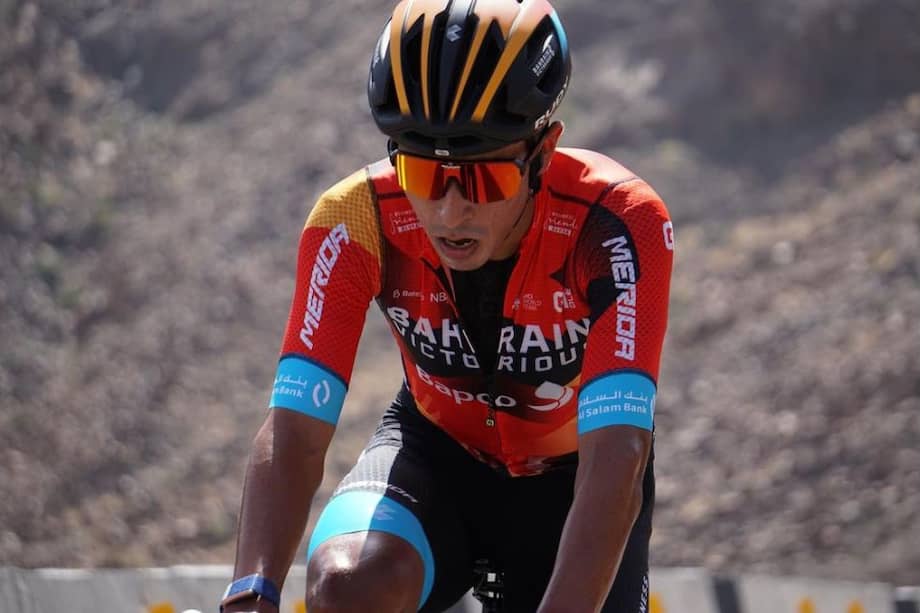 Santiago Buitrago quedó octavo en la etapa 17 de la Vuelta a España 2023.