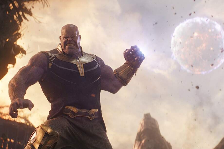 Thanos fue el villano de la tercera y cuarta entrega de "Vengadores".