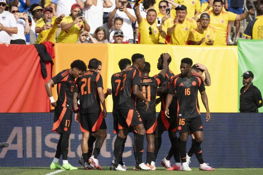 La selección de Colombia le ganó 5-1 a Estados Unidos, en un amistoso previo al inicio de la Copa América 2024.