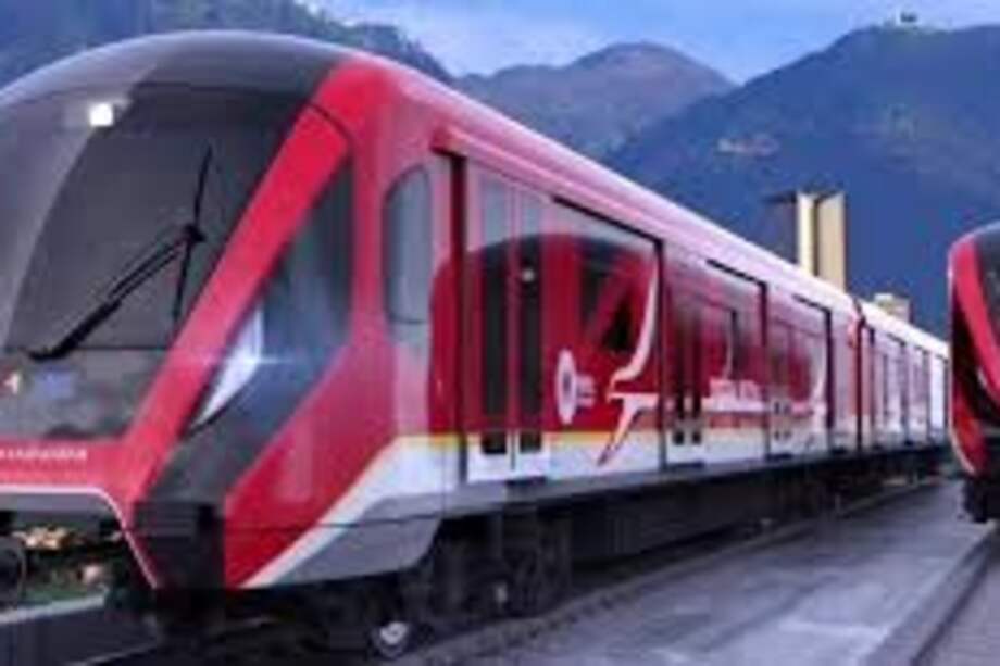 En el proyecto entregado por Enrique Peñalosa, los vagones del metro eran de color rojo.