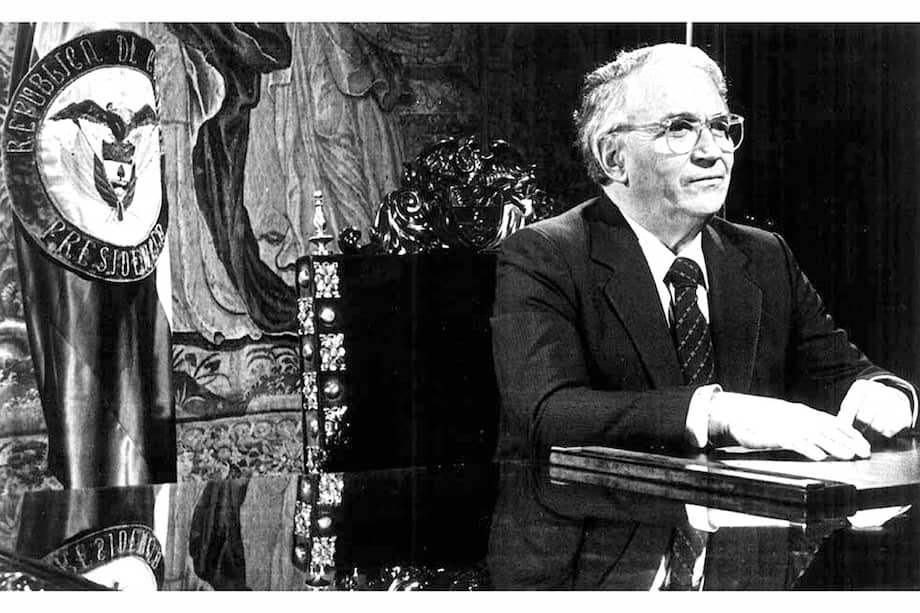 Belisario Betancur Cuartas fue presidente entre 1982 y 1986.   / Archivo El Espectador