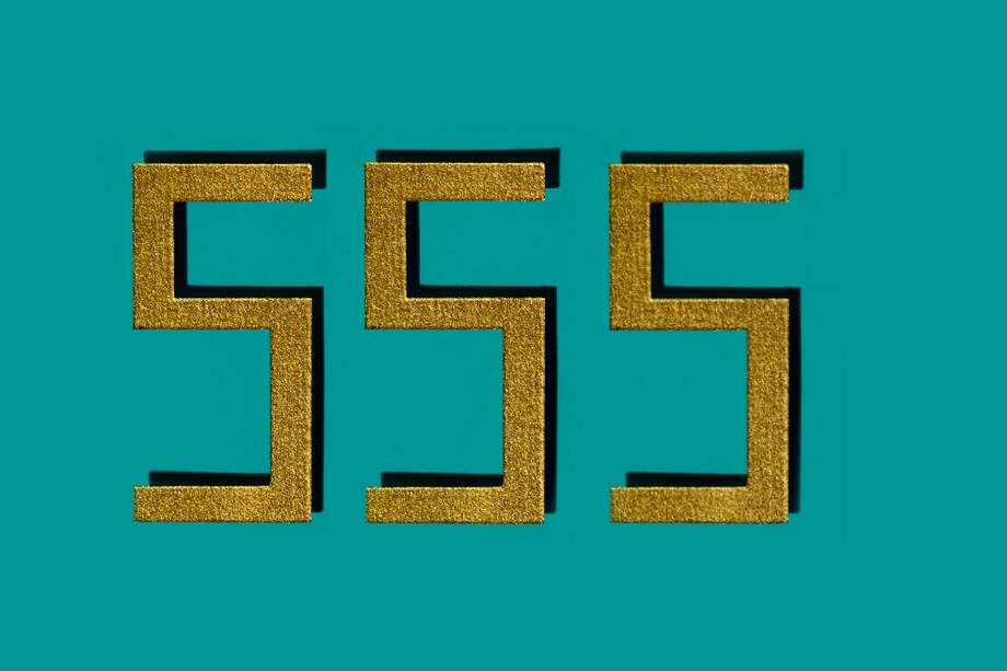 Numerología: significado de 555