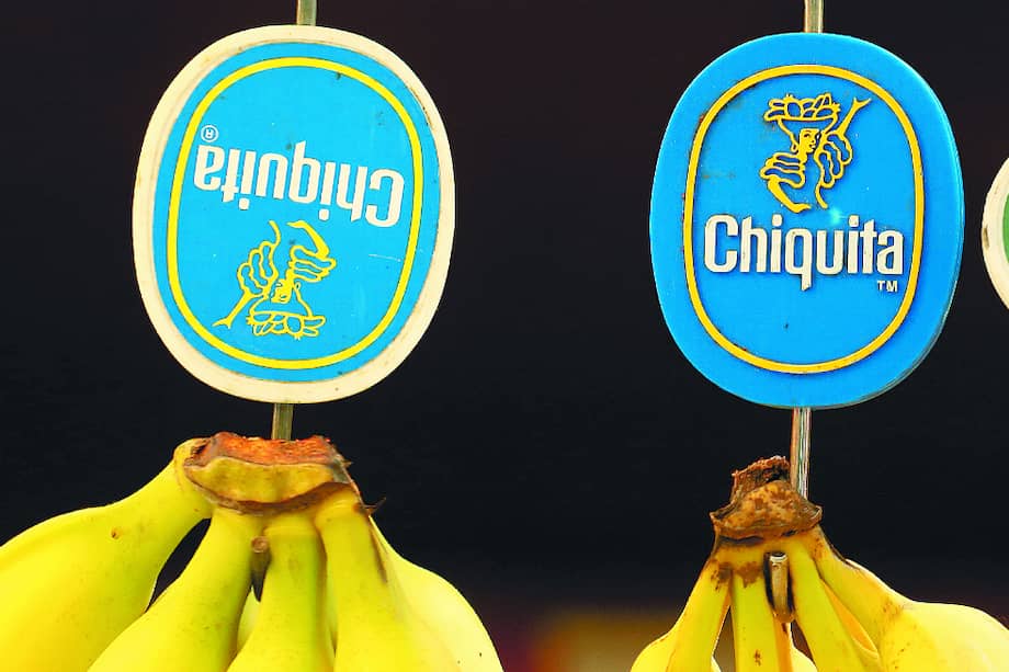 Logo de Chiquita Brands, mundialmente conocida por su exportación de banano para la canasta familiar. 