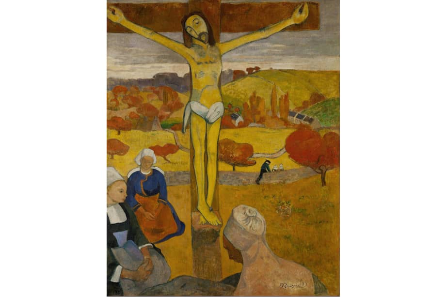 La obra de Paul Gaugin, "El Cristo amarillo", fue realizada un año después de la estancia del artista en Arles con su colega Vincent Van Gogh.