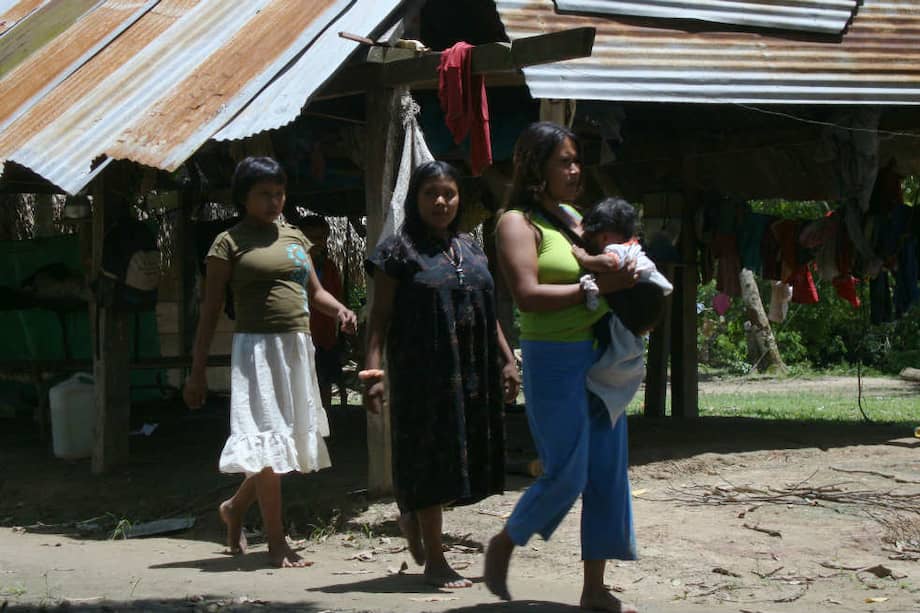 Apenas sobreviven 550 miembros de la comunidad Hitnú, 100 de ellos padecen del mal de Chagas.  / Cortesía: ACNUR