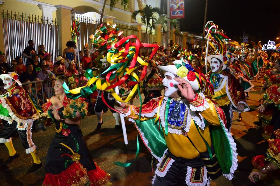 Imagen de la Guacherna, el evento más importante previo al inicio oficial del Carnaval de Barranquilla. 