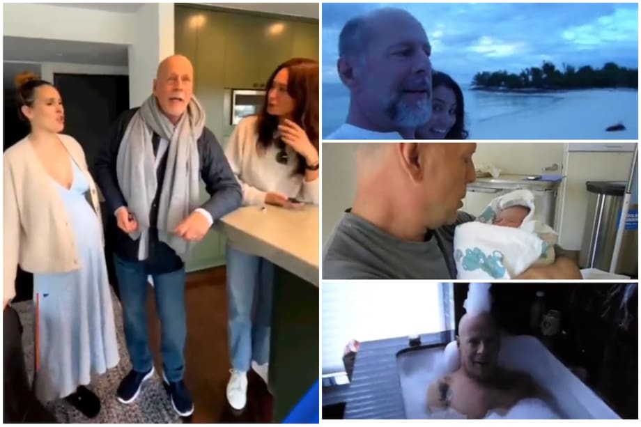 En un emotivo video, Emma Heming, esposa actual de Bruce Willis, muestra momentos cotidianos y especiales con su esposo diagnosticado con demencia.
