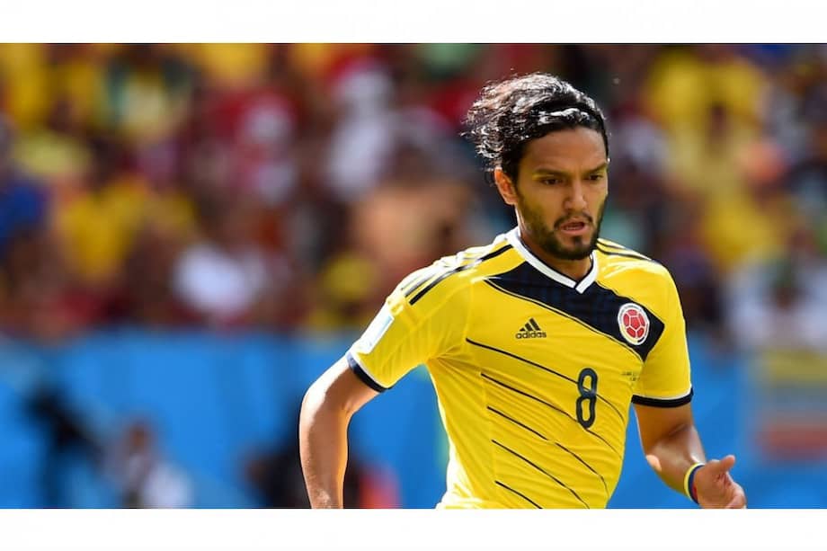Abel Aguilar, una de las figuras de la selección de Colombia en el Mundial de Brasil 2014. Foto: EFE