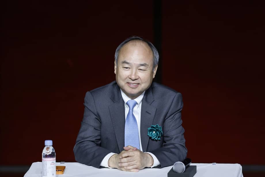 Masayoshi Son, el CEO de SoftBank Group Corp. 