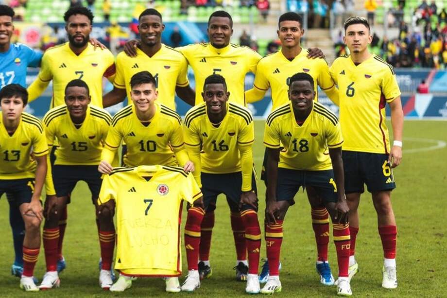 La selección de Colombia sub 23 de Héctor Cárdenas