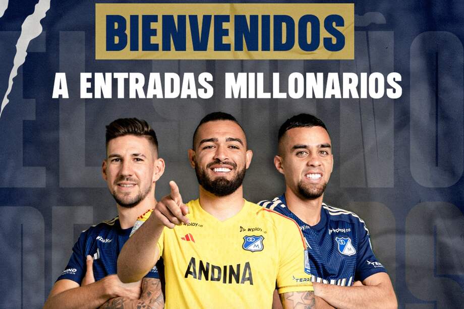 Millonarios anunció su nueva plataforma a través de sus redes sociales.