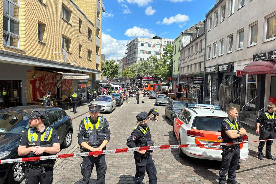 Foto de referencia. La policía de Hamburgo, en Alemania, ha tenido que responder a dos amenazas en la ciudad en el marco de la Eurocopa.