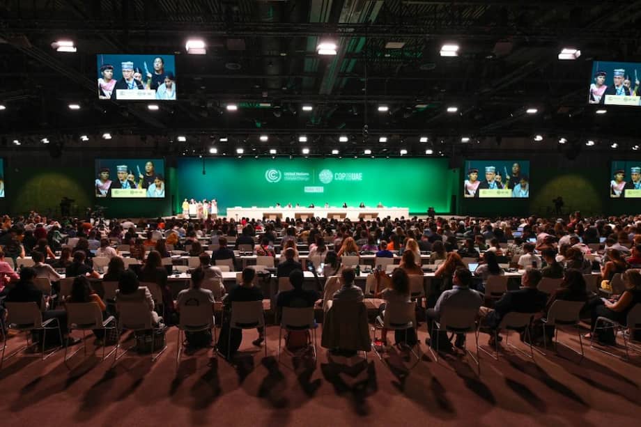 Imagen de la reunión donde se eligió a Colombia como sede de la COP16. 