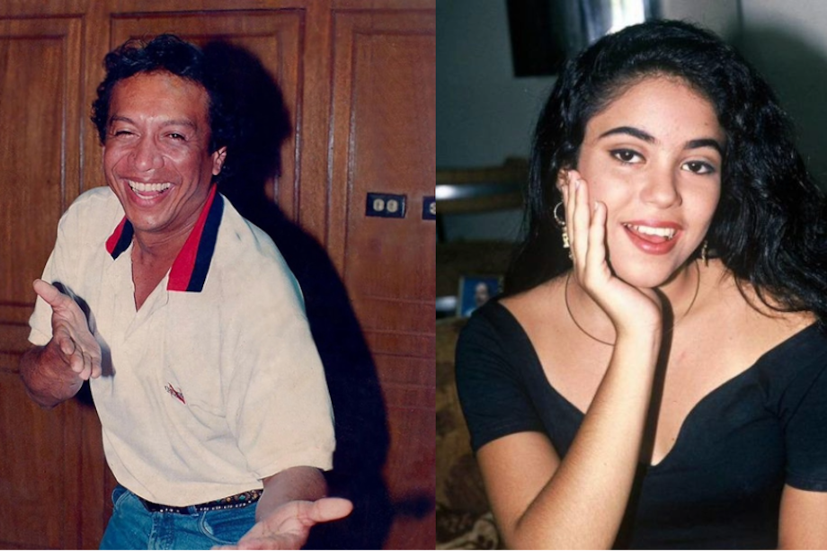 Diomedes Díaz y Shakira en 1993
