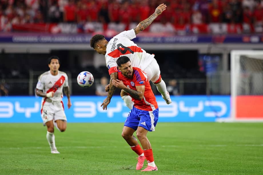 Perú y Chile, en su debut en la Copa América 2024.