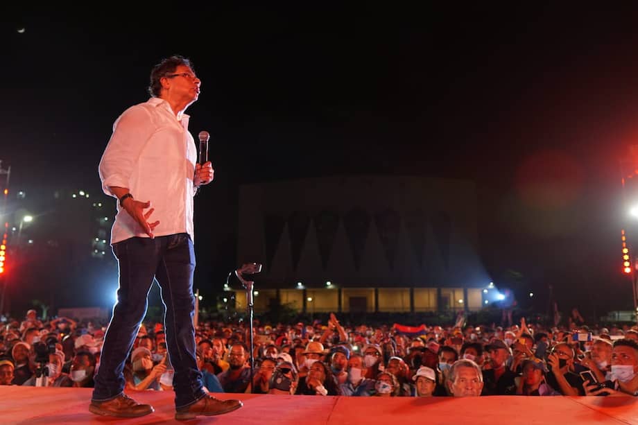 Gustavo Petro se encuentra adelantando una gira por el país, con eventos públicos masivos. 