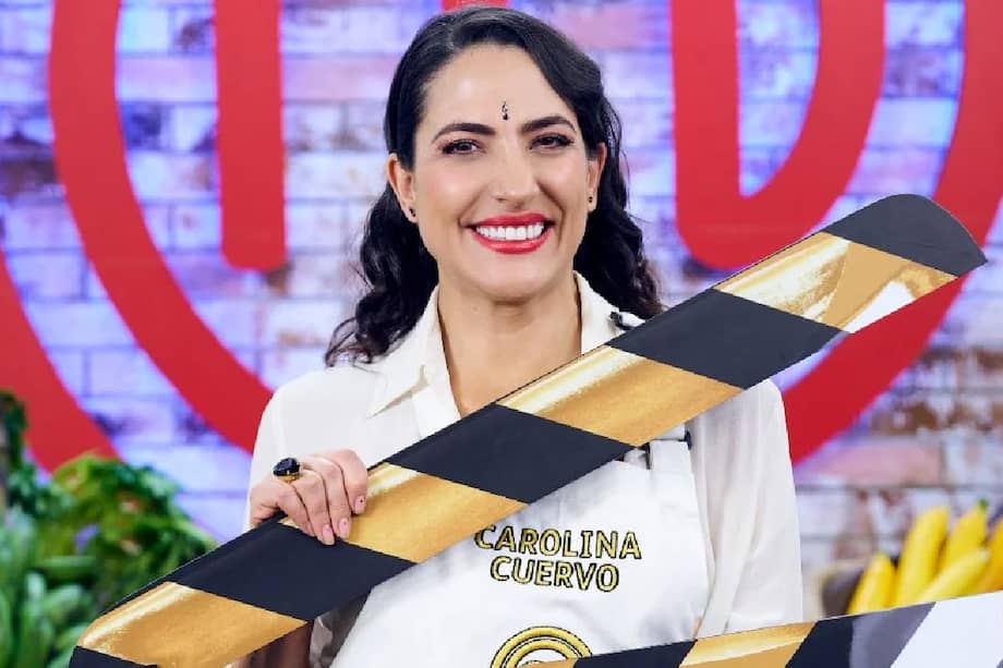 La actriz Carolina Cuervo participa en el reality gastronómico "MasterChef 2024".