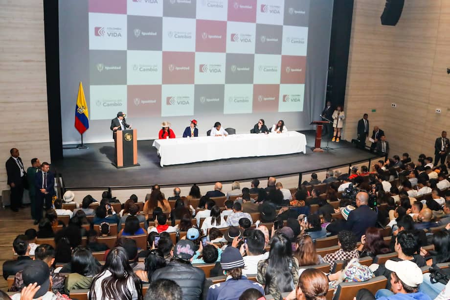 Sesión conjunta del subsistema de participación juvenil en Bogotá este 15 de mayo. 