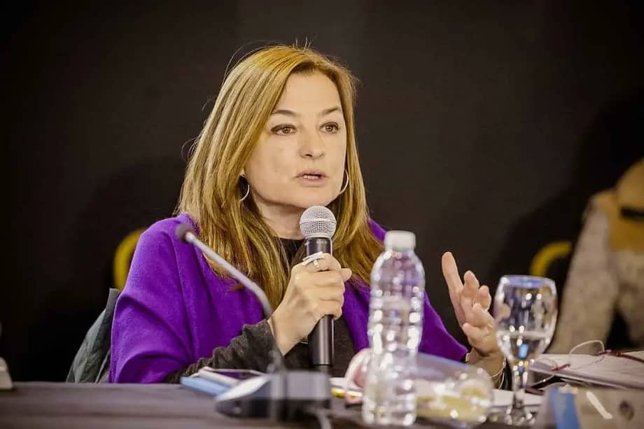 Estela Díaz, ministra de las Mujeres, Políticas de Género y Diversidad Sexual de la provincia de Buenos Aires. / Tomada de @EstelaEDiaz