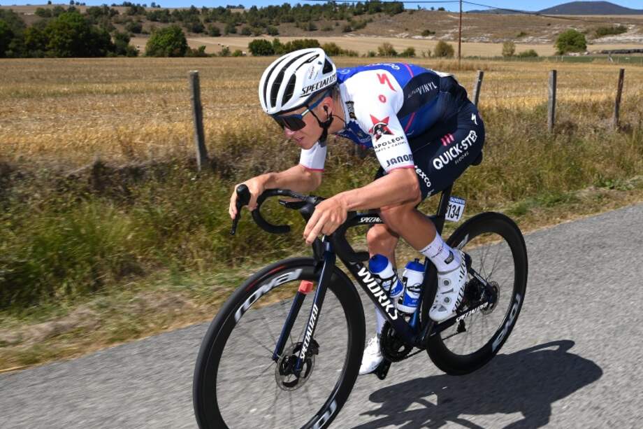 Con 22 años, el ciclista belga Remco Evenepoel, del equipo Quick Step, asumió el liderato de la Vuelta a España. / Getty Images