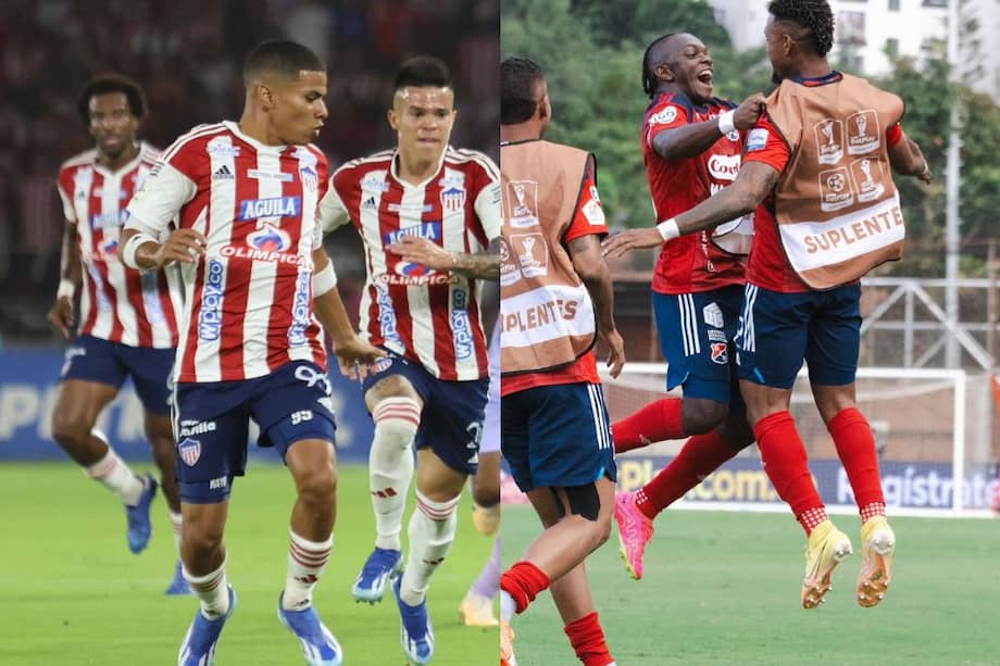 Junior y Medellín, los finalistas del segundo semestre de la Liga BetPlay.